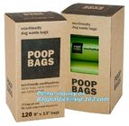eco-friendly &amp; recycle compostable pet poop bag, epi compostable hdpe dog waste bags with bone dispenser, Compostable pl