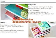 Anti Slip drawer shelf liner, Cabinet non slip mat, houseware bathroom drawer liner, EVA translucent film bagplastics
