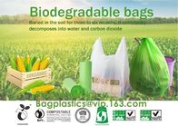custom biodegradable poop bags biodegradable dog poop bag 100% Biodegradable Plastic Trash Bag Compostable Garbage Bag