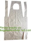 PBAT+PLA Compostable disposable plastic apron,100% Biodegradable &amp; Compostable disposable,Safe and Healthy, bagease, pac