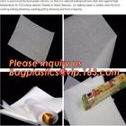 Custom Logo Printed Square Wood Pulp Unbleached Parchment Paper,Silicone coated parchment vellum paper for foil tape fac