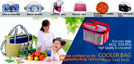 Top quality designer polyester insulated cooler lunch bag, wholesale cheap lunch cooler bag,promotional cooler bag